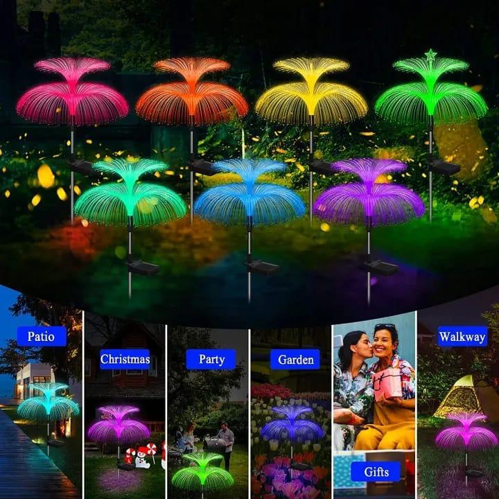 Solar Jellyfish Garden Light – 7 Color Changing LED | IP65 Waterproof | 8-Hour Outdoor Decorative Light